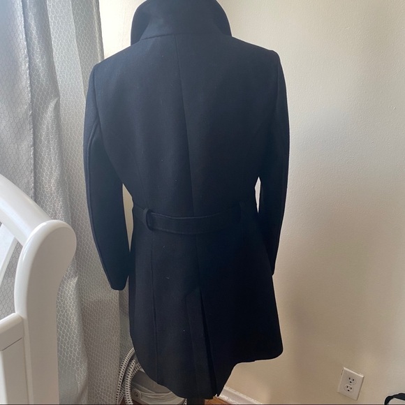 soia & Kyo Wool Black Peacoat Made in Canada - Picture 6 of 9